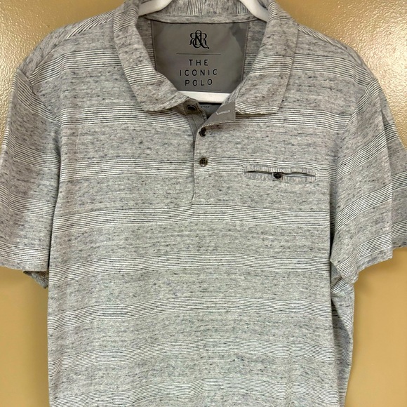 Rock & Republic | Shirts | Rock Republic Mens Large Polo | Poshmark